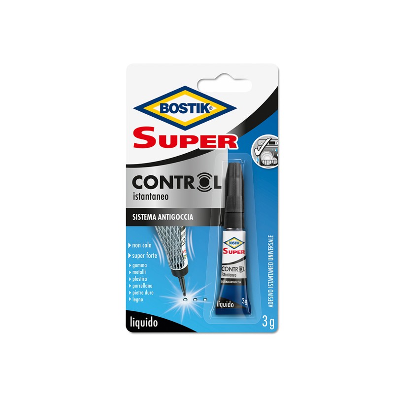 D2737 - Colla istantanea cianoacrilato Bostik Super control