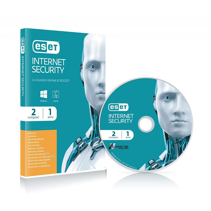 ESET BOX INTERNET SECURITY FULL 1Y2U