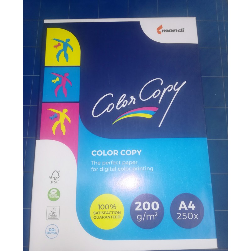 Risma carta color copy bianca 200g A4