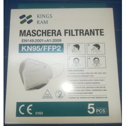 MASCHERINA PROTETTIVA KN95 FFP2 KINGS RAM